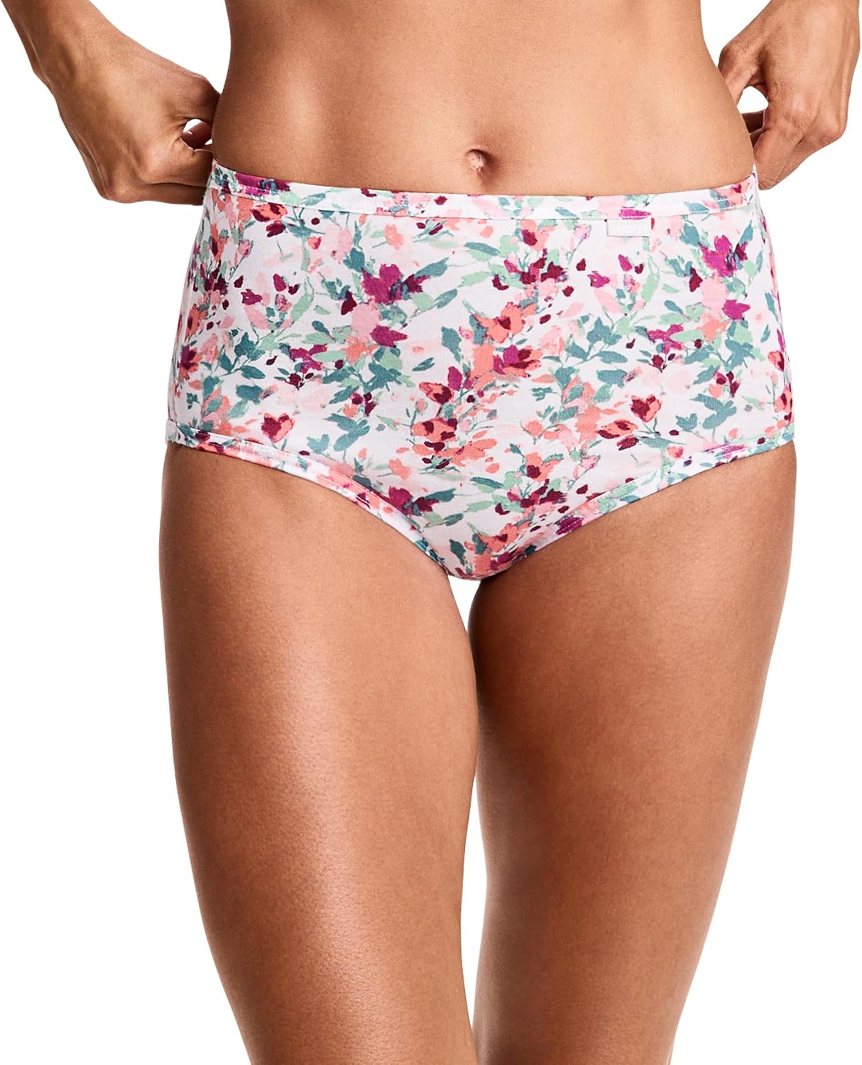 Jockey Women's Underwear 100% Cotton Elance Brief - 3 Pack