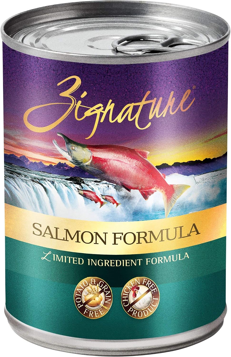 Zignature Salmon Formula Canned Dog Food (12 Pack), 13 Oz