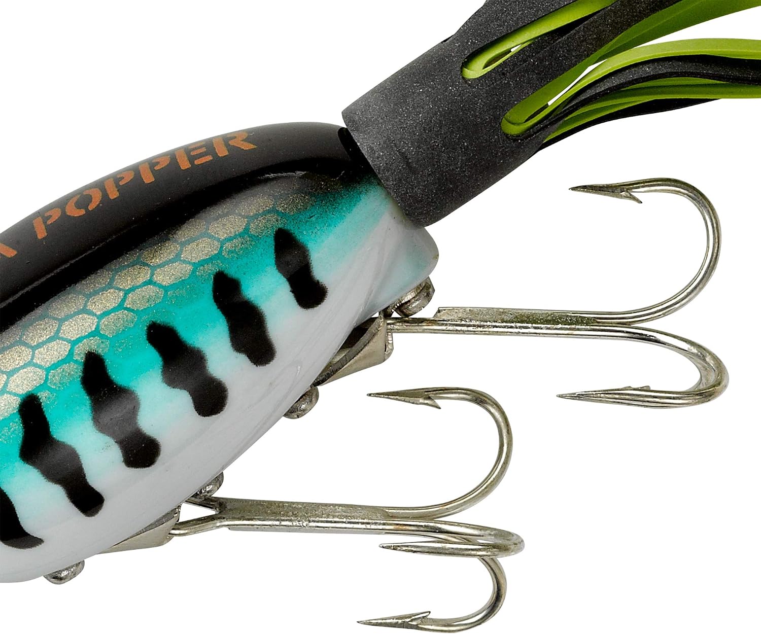 Arbogast Hula Popper Topwater Bass Fishing Lure