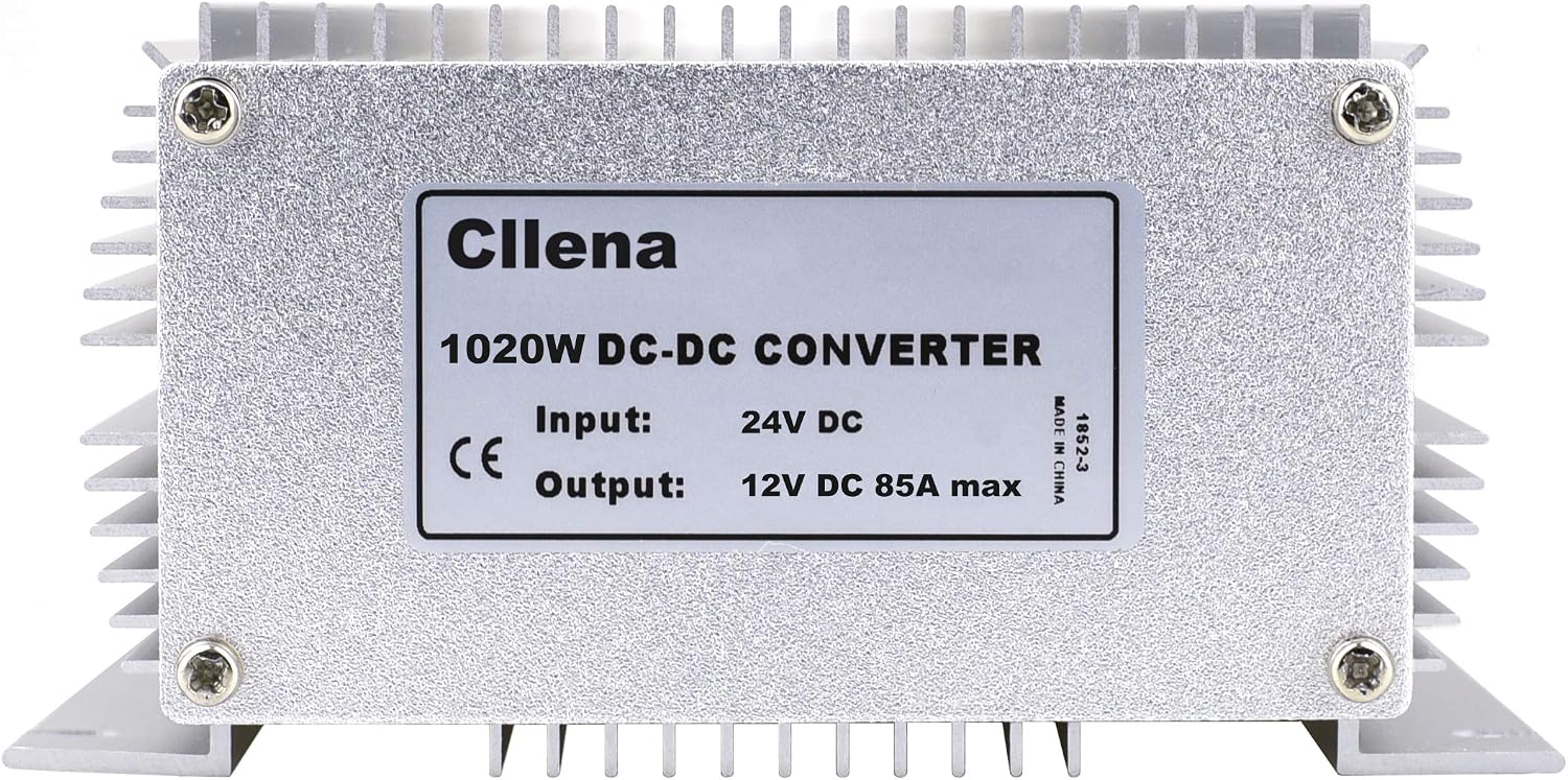 DC 24V to 12V 40A 480W Buck Transformer Waterproof Step-Down Voltage Converter Regulator