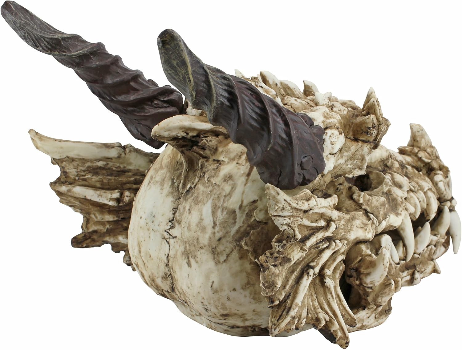 Design Toscano The Dragon of Falkenberg Castle Moat Lawn Garden Statue, 28 Inch Long, 14 Inch Tall, Cast Stone Resin, Gray Stone Finish