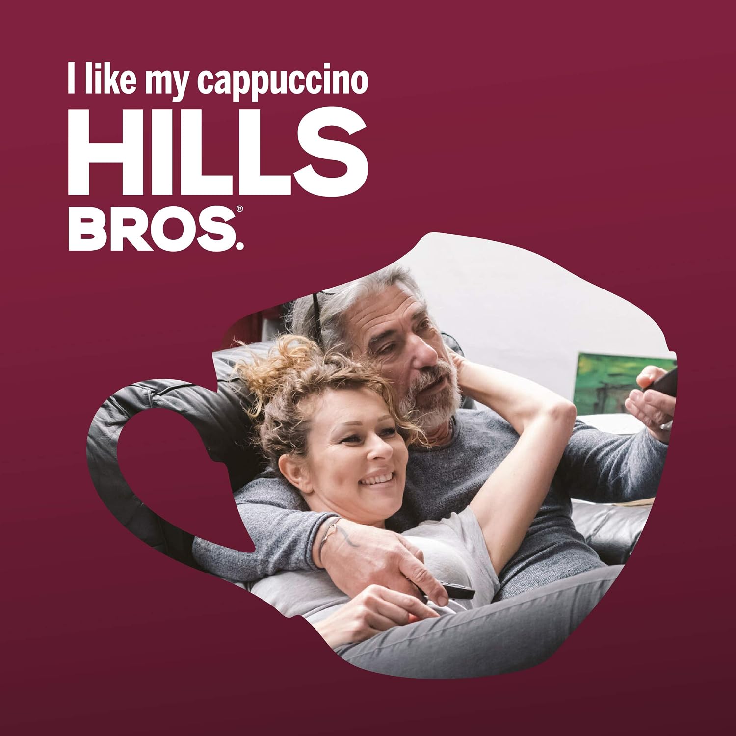 Hills Bros. Cappuccino Mix – Rich, Frothy Coffeehouse-Tasting Instant Drink Mix – Quick and Easy Preparation – Perfect for Hot & Iced Drinks & Creaming Coffee – Double Mocha, 1 Pack of 16oz