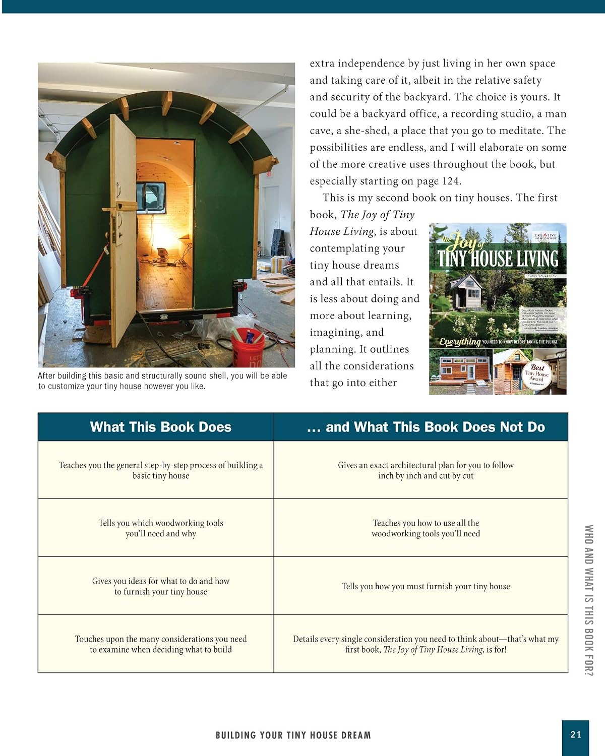 Building Your Tiny House Dream: Design and Build a Camper-Style Tiny House with Your Own Hands (Creative Homeowner) Comprehensive Guide to