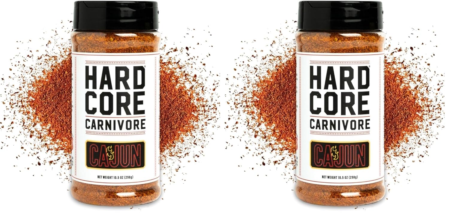 Hardcore Carnivore Black | All-Purpose Beef Seasoning Rub, 13oz Shaker