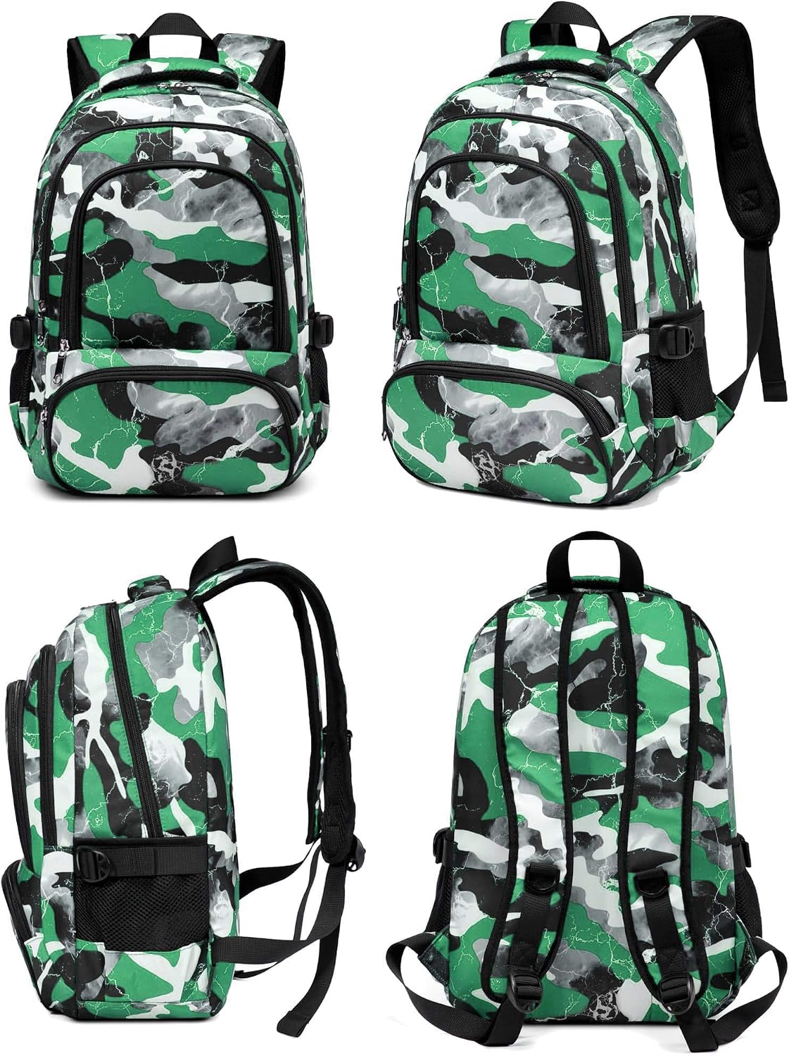 BLUEFAIRY Kids Backpack for Boys Elementary Book Bags Primary Middle School Bookbags for Childs Water Resistant Back to School Gifts Son Mochila
