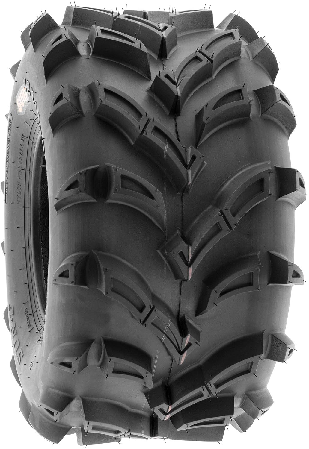 Set of 2 SunF A024 22x11-9 ATV UTV Mud/Trail Tires, 6-PR, Deep Directional Tread
