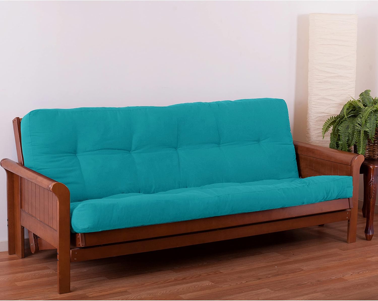 Blazing Needles Renewal 6" Twill Futon Mattress, Queen, Sage