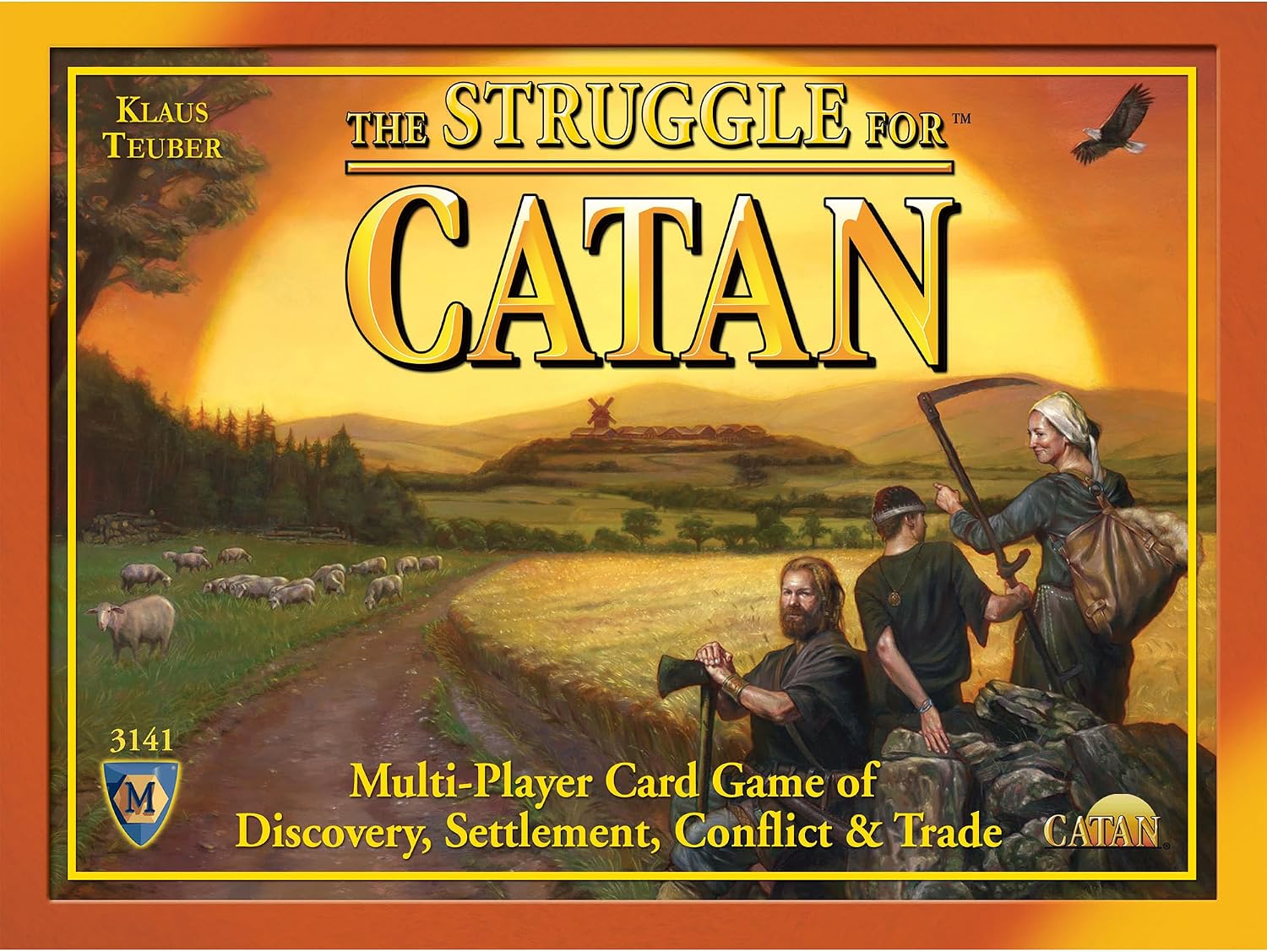 Struggle for CATAN Card Game - Fast-Paced Kingdom Building! Strategy Game, Family Game for Kids & Adults, Ages 8+, 2-4 Players, 30-60 Minute Playtime