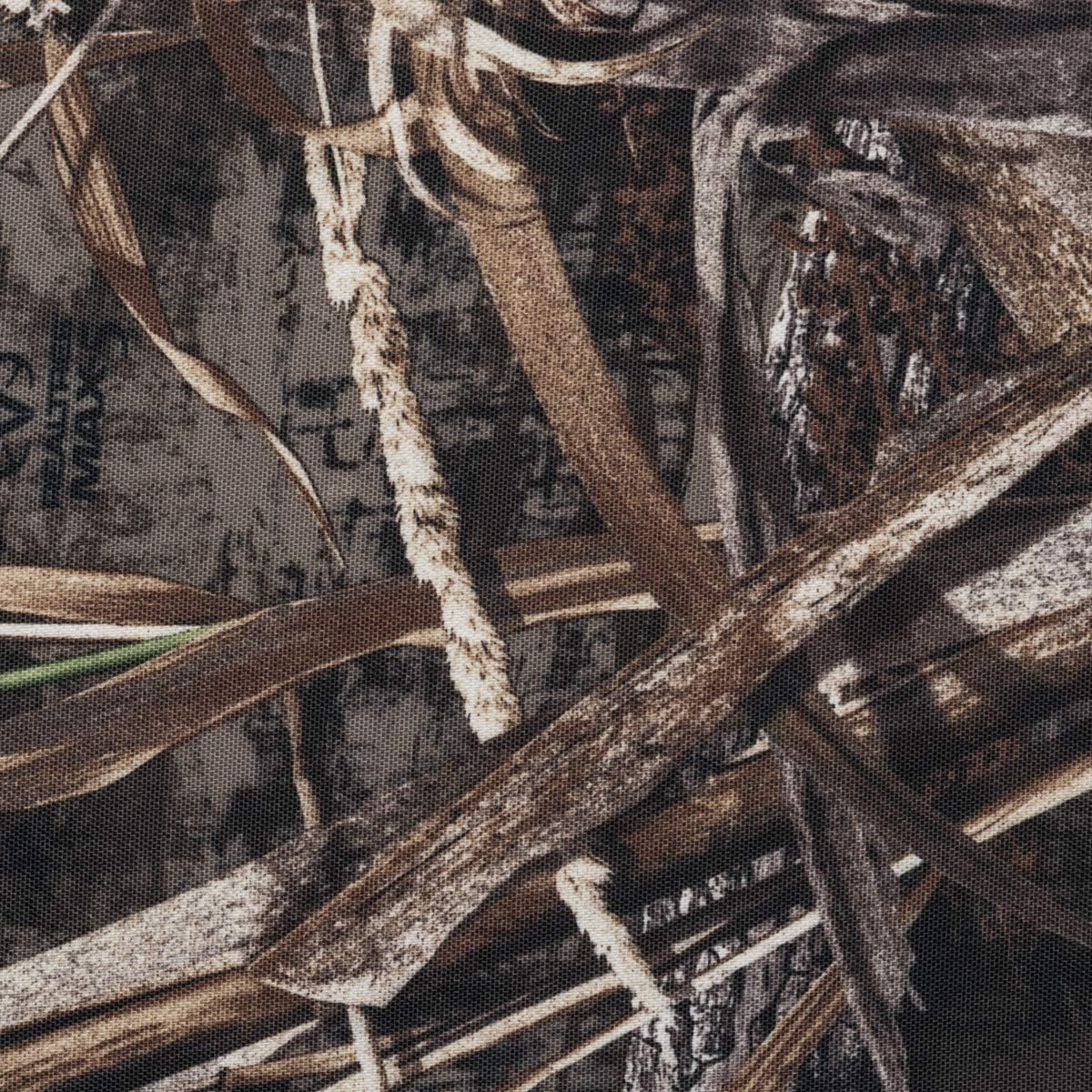 Wise Camo Padded Fold Down Seat, Shadow Grass Blades/Brown Shell