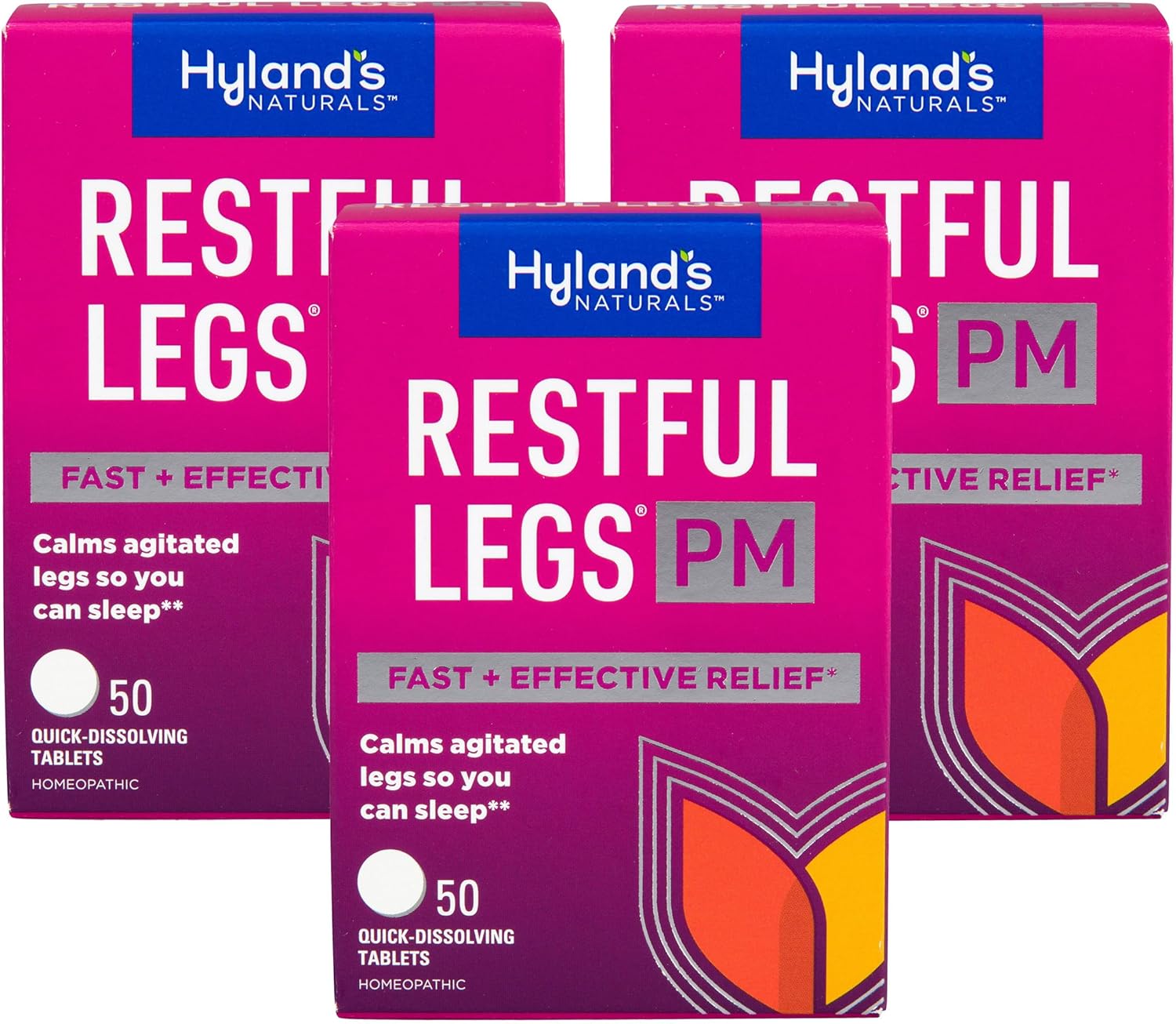Hyland's Restful Legs Tablets 50 ea (Pack Of 3)