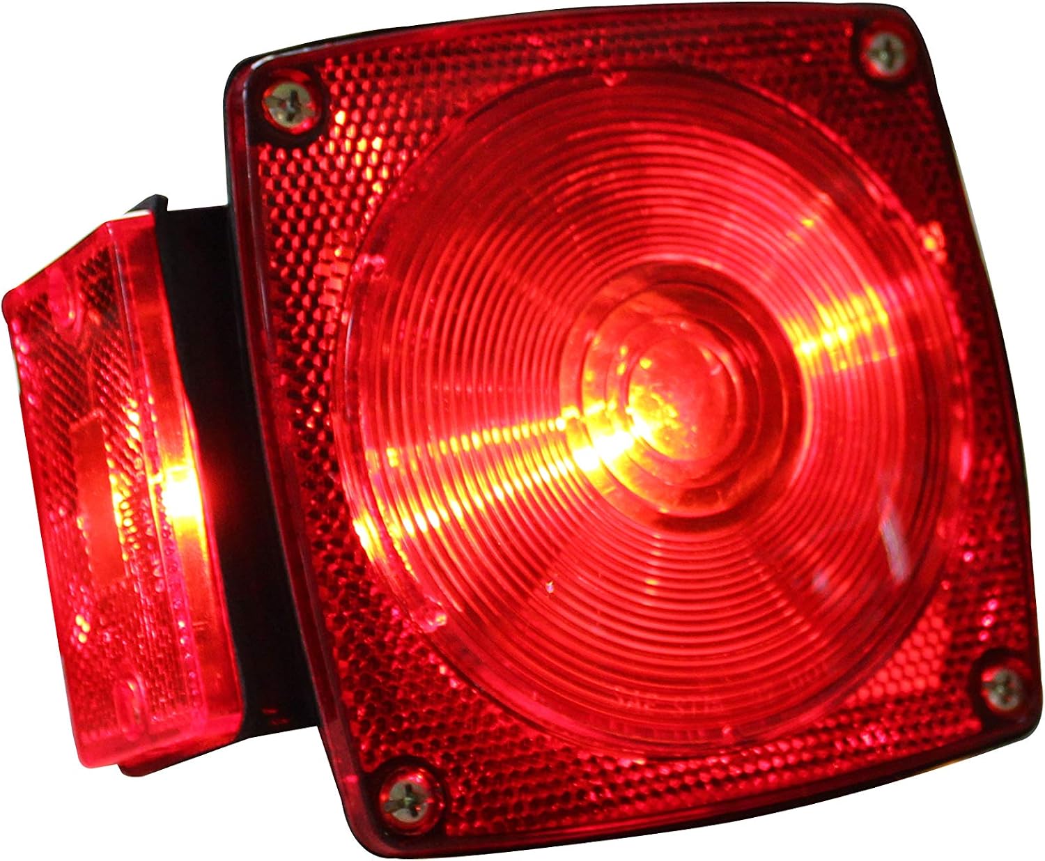 MAXXHAUL 70094 12V Incandescent Trailer Light Kit | Stop, Tail, Brake