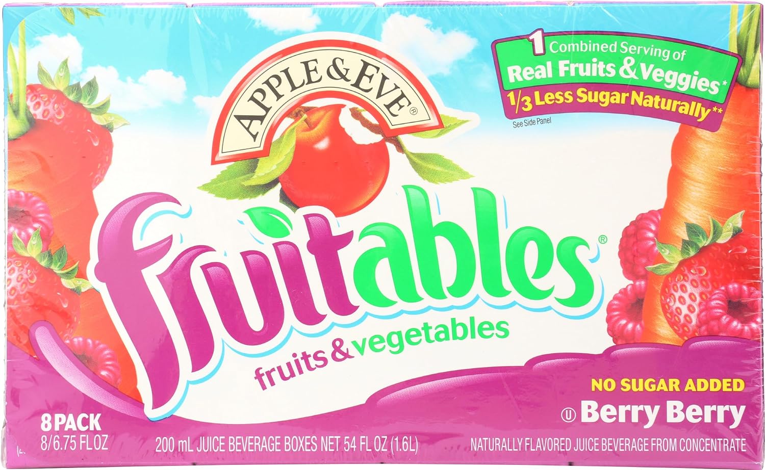 Apple & Eve, 100% Juice Very Berry, 6.75 Fl Oz, 8 Pack