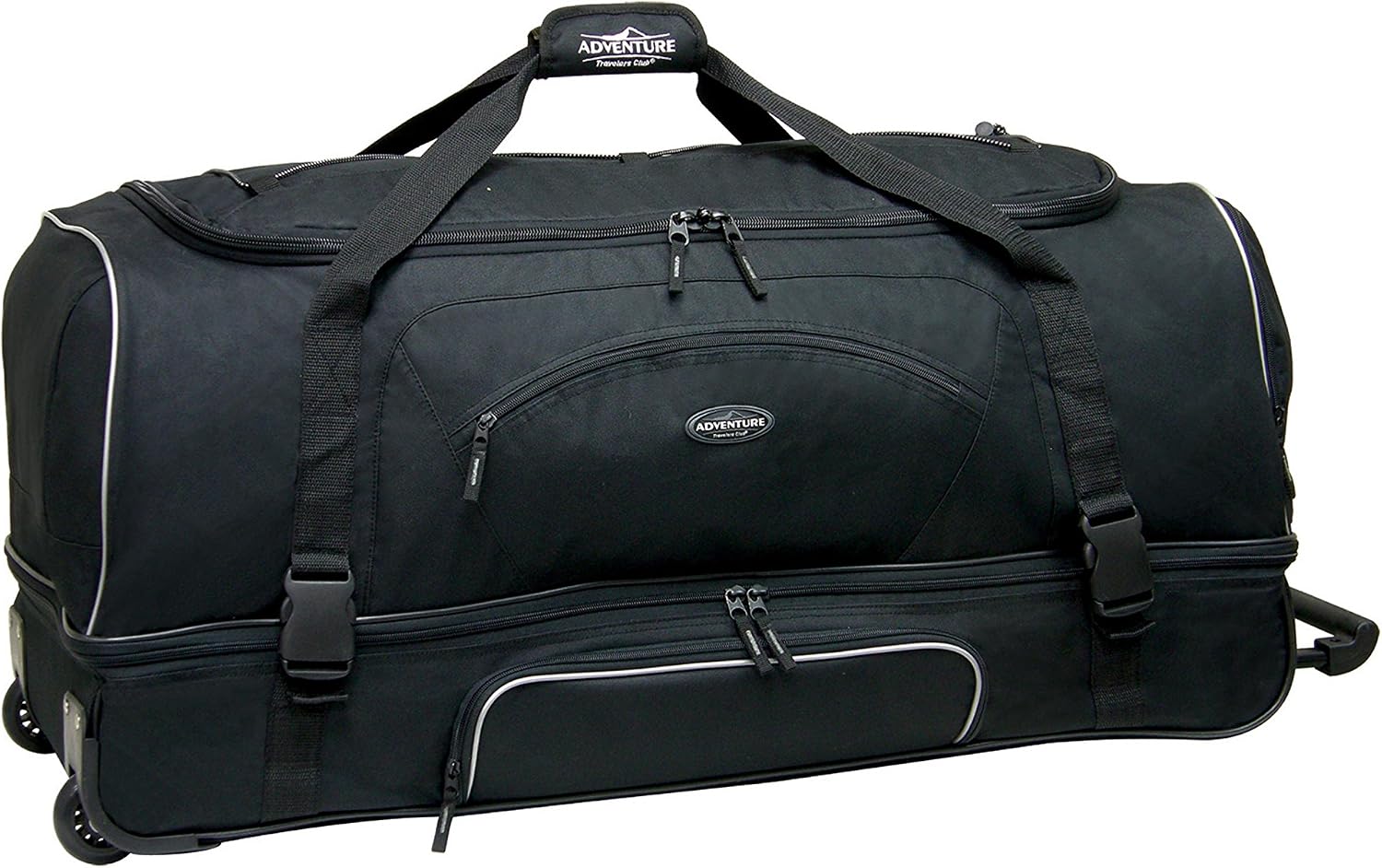 Travelers Club Adventure Rolling Travel Duffel Bag