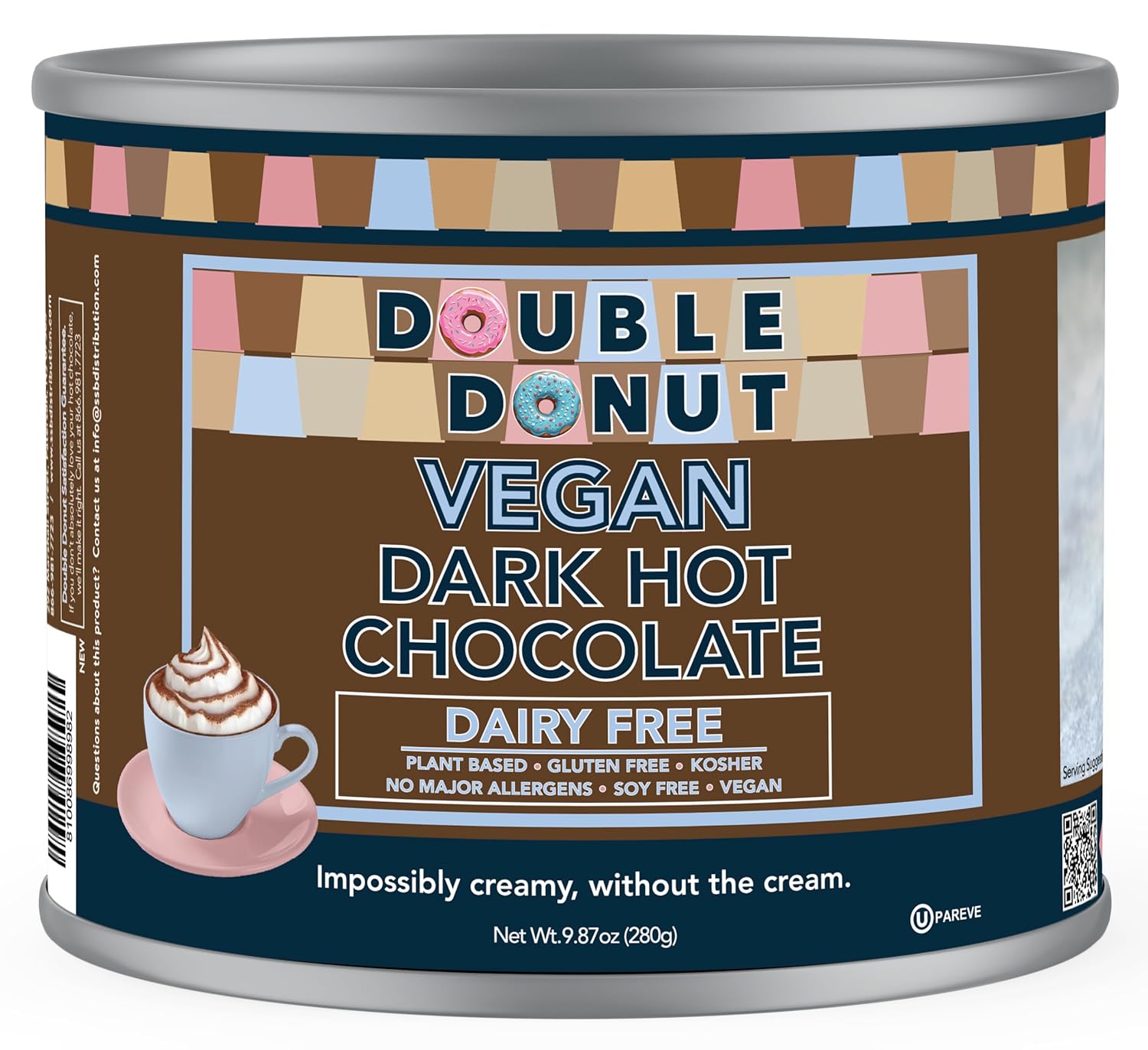 Double Donut Coffee Variety Pack, Including Flavored Coffee Pods, Medium Roast, & Dark Roast Coffee, Single Serve Coffee for Keurig K Cup Brewers, 40 Count