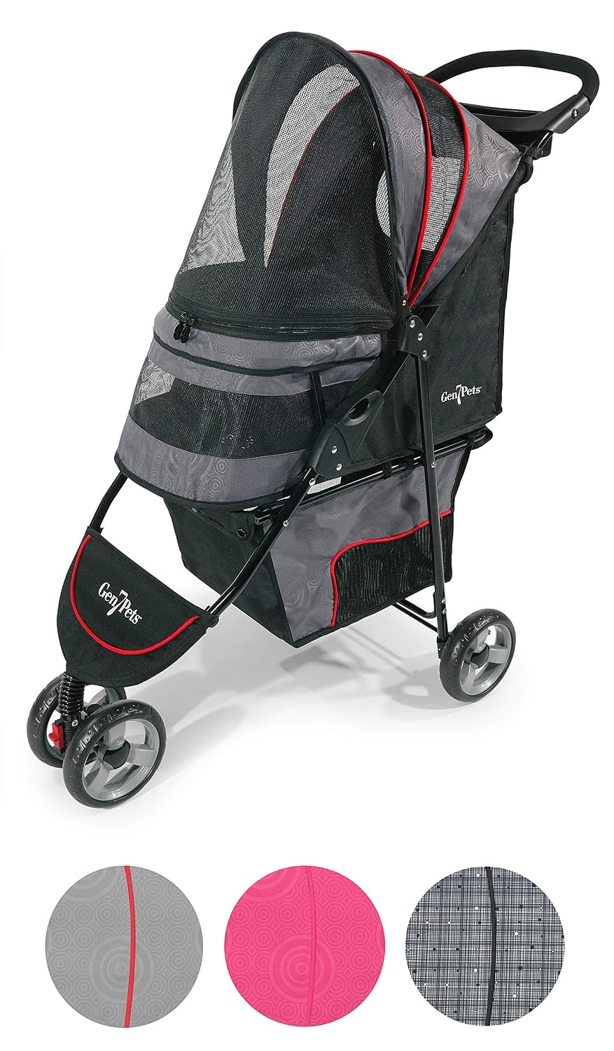 Gen7Pets Regal Plus Dog Stroller - Raspberry Sorbet Pet Stroller, Pink, 1 Count