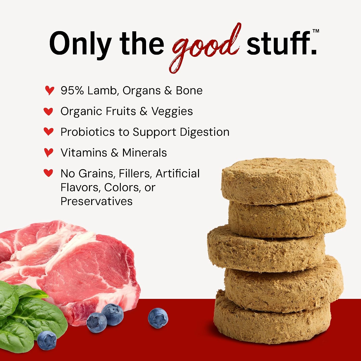 Stella & Chewy’s Freeze Dried Raw Dinner Patties – Grain Free Dog Food, Protein Rich Stella’s Super Beef Recipe – 5.5 oz