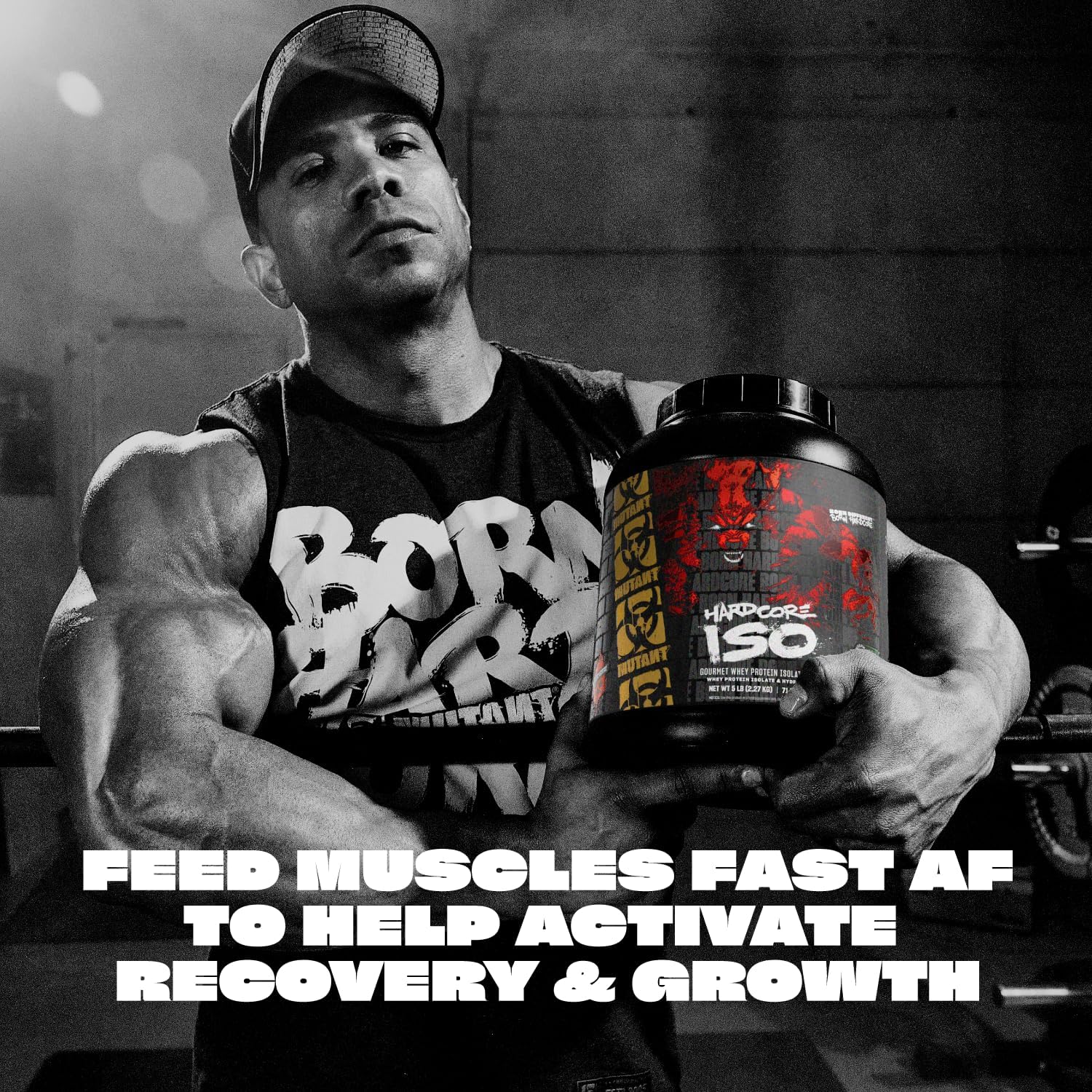 Mutant Hardcore ISO, Whey Protein Isolate, Strawberry Milkshake, 5 lb