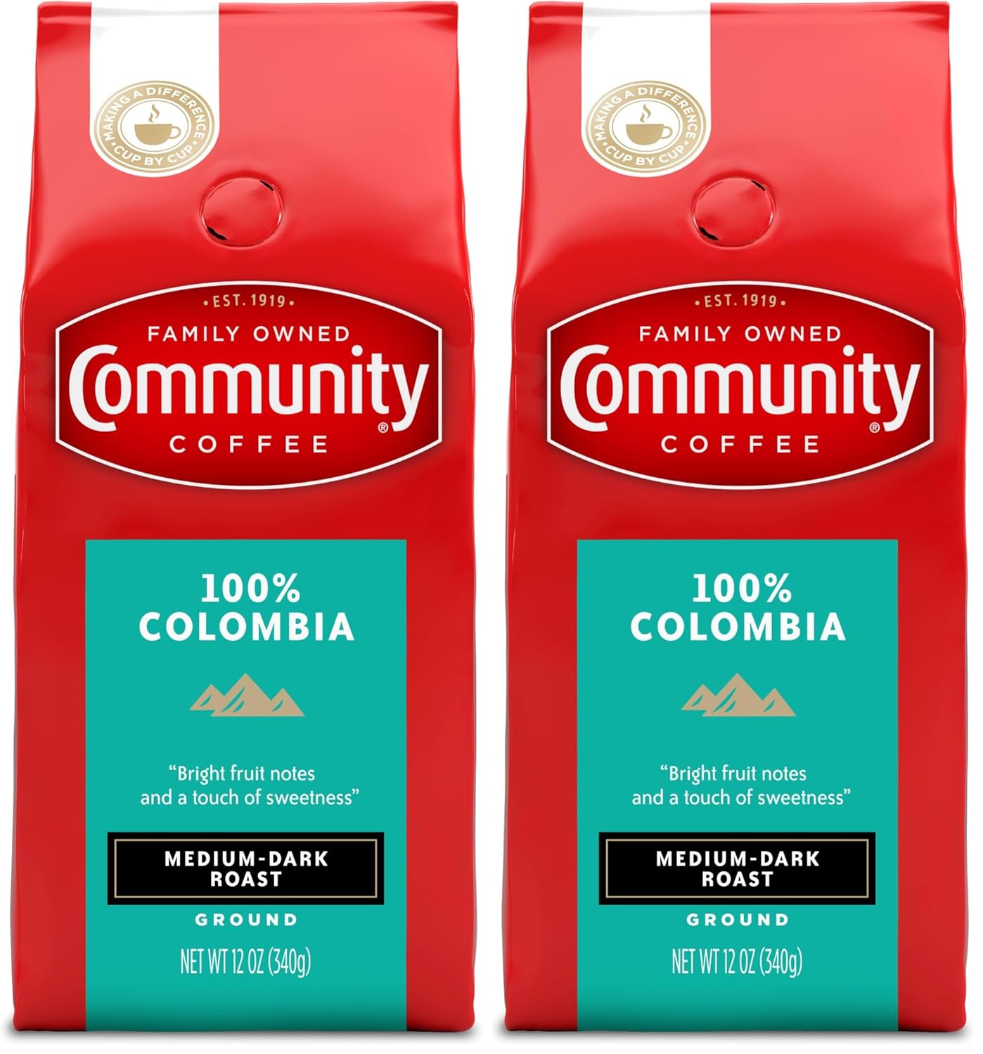 Community Coffee French Roast, Ground Coffee, Extra Dark Roast, 12 Ounce Bag (Pack of 1)