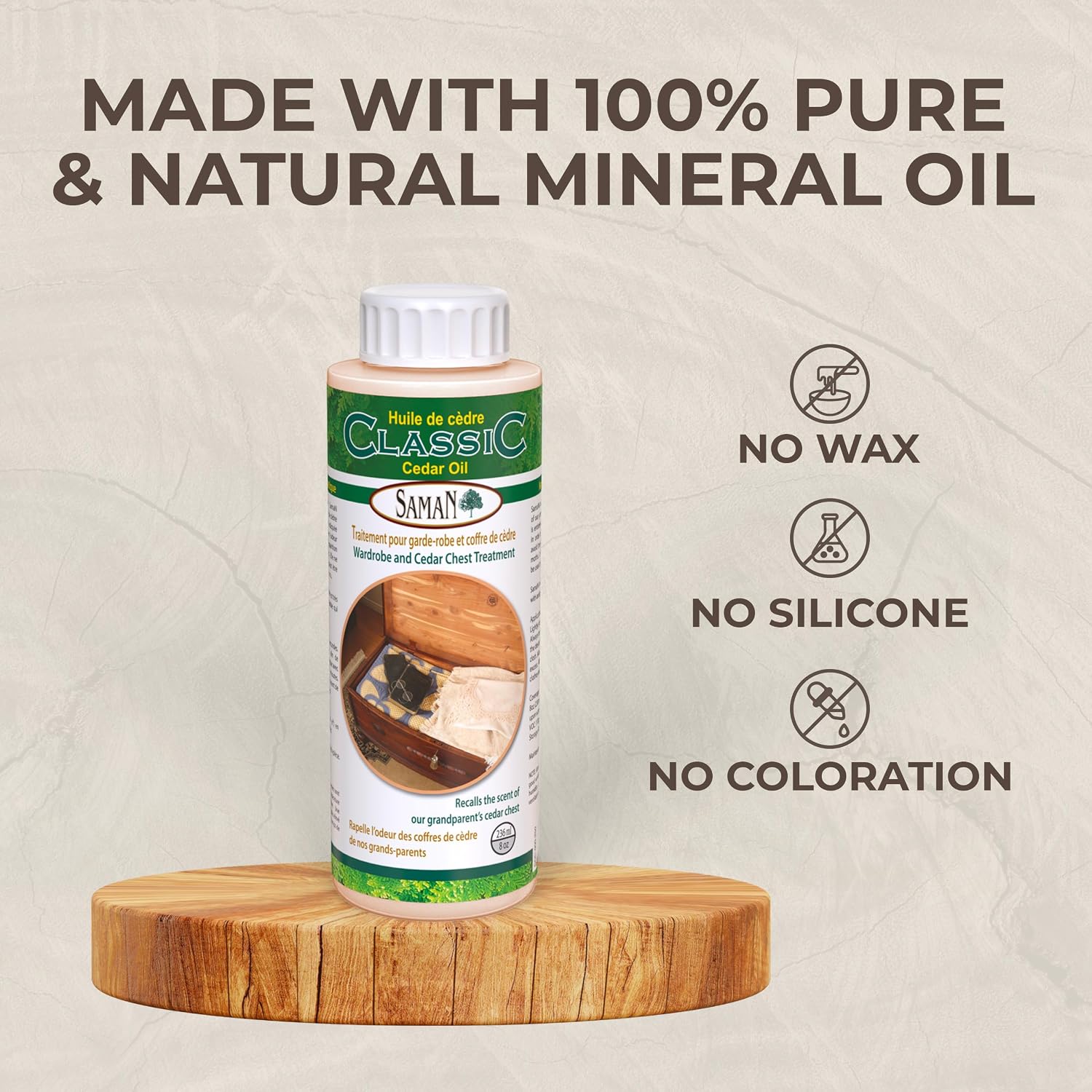Saman COC-000-250 Classic Cedar Oil