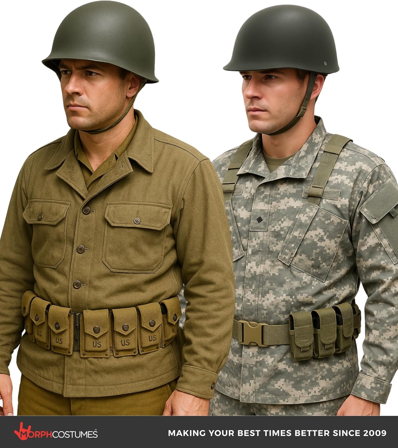 Nicky Bigs Novelties Military Helmet, US Army Helmet, WW2 Helmets, Army Hat, Green Helmets, US Soldier Costume