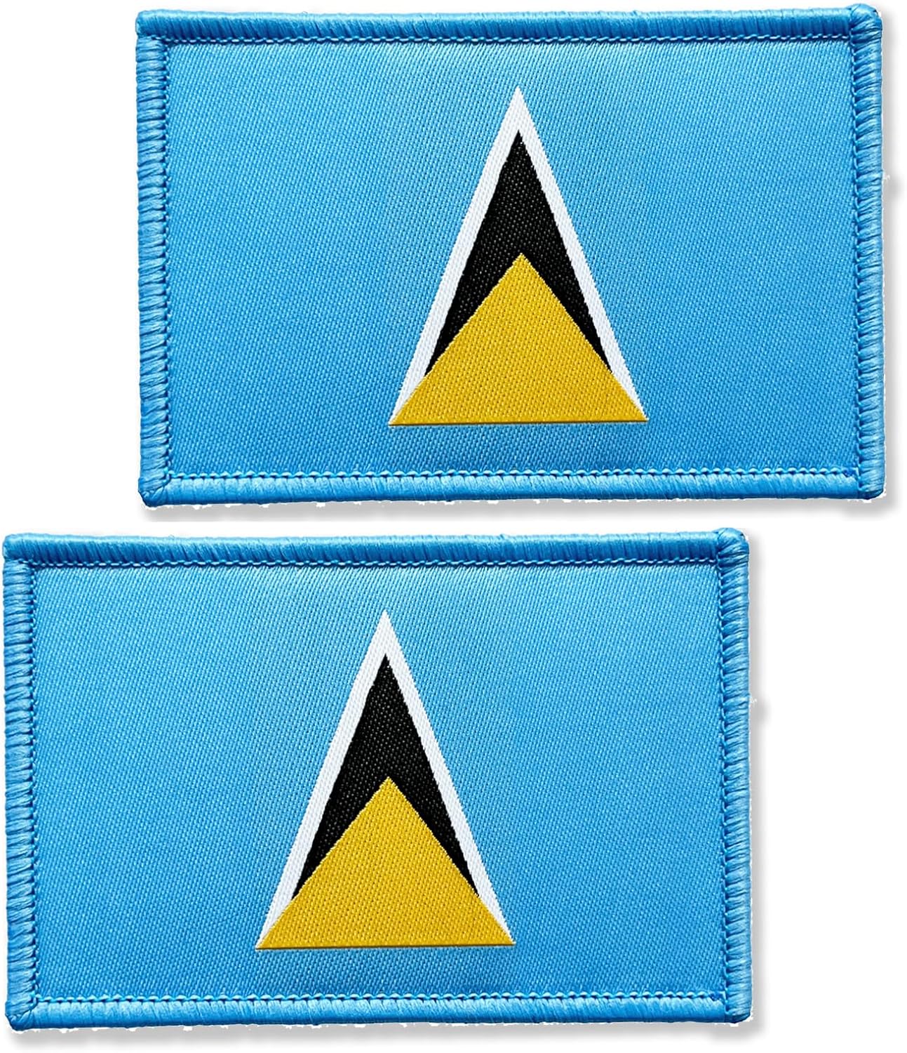2 Pack Nicaragua Flags Patch Nicaraguans Flag Patches Patriotic Military Team Tactical Patch 3×2 Inch