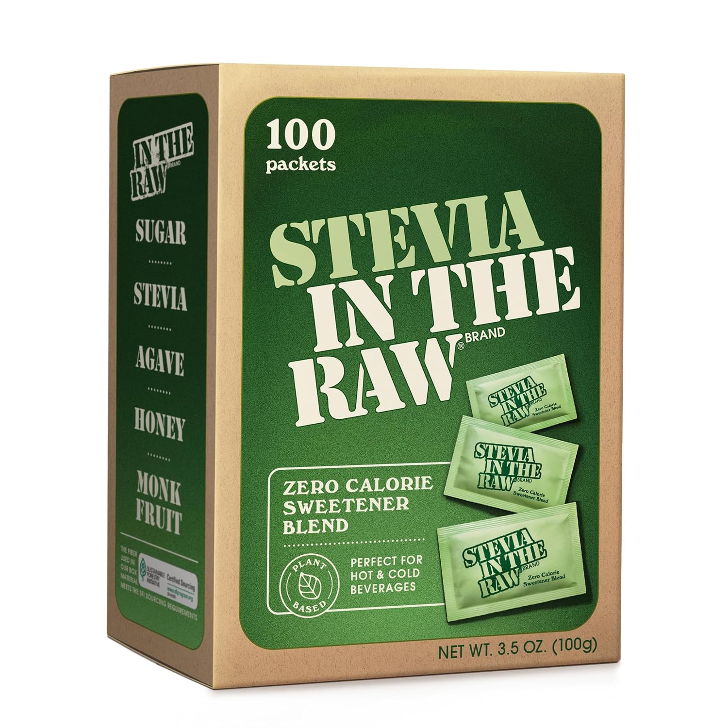 Stevia In The Raw 50 Count Box (Pack of 1) , 1.75 ounce each
