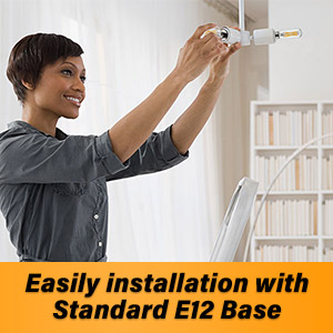 mlambert e12 t6 led dimmable led bulb