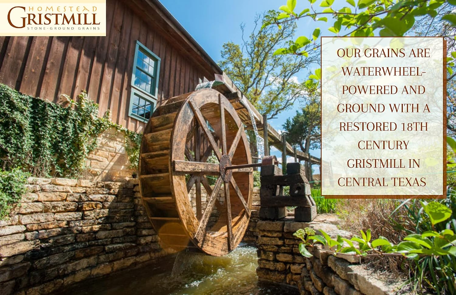 Homestead Gristmill Stone Ground Whole Red Wheat Flour - Non-GMO
