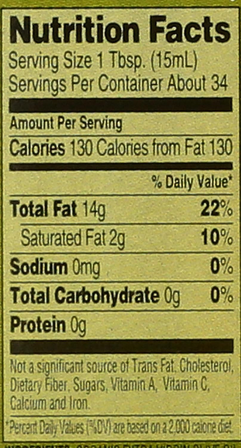 Newman's Own Inc (AmazonFresh), us amazon fresh, NE6PA Organic Extra Virgin Olive Oil, 25.3 Oz