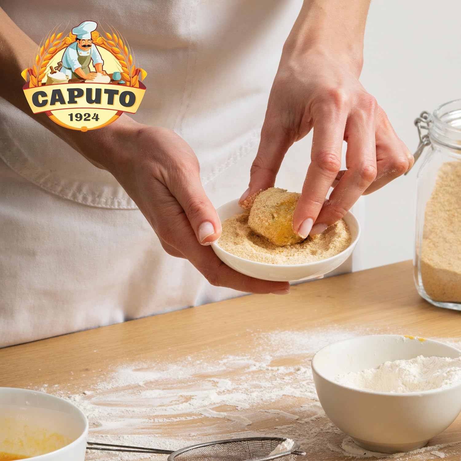 Antimo Caputo Tipo 1 Wheat Flour 11 LB Bag - Soft Wheat Flour, With Germ & Bran, Rustic Breads, Pizza & More - Italian Flour