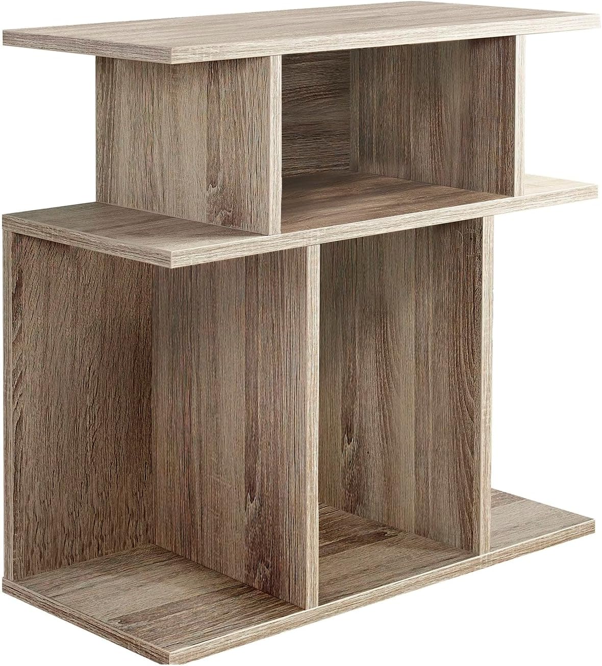Monarch Specialties , Accent Side Table, Cappuccino, 24H"