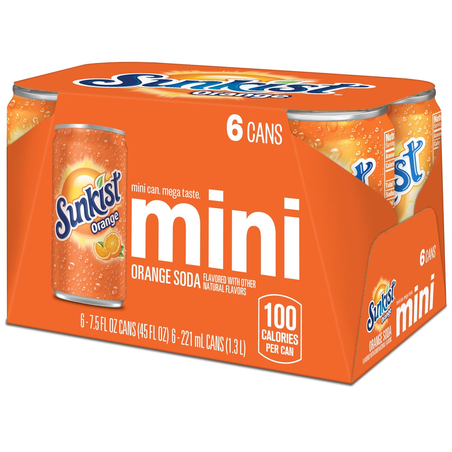 Sunkist Orange Soda, 12 Fl Oz (Pack of 12)