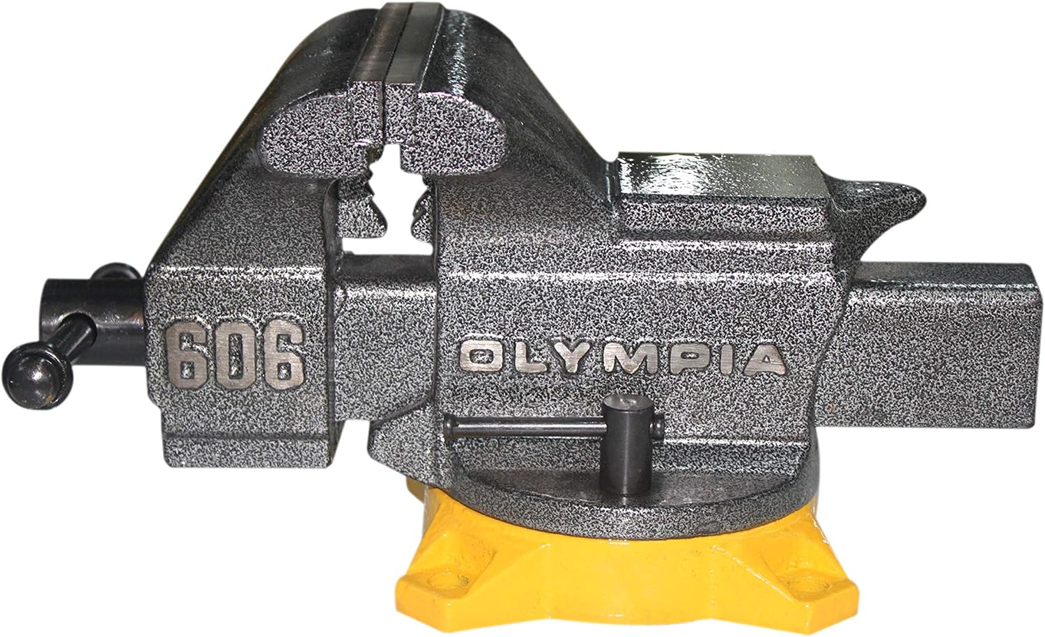 Olympia Tools 38-604 Bench Vise, Workshop Series, 4-Inch, gray