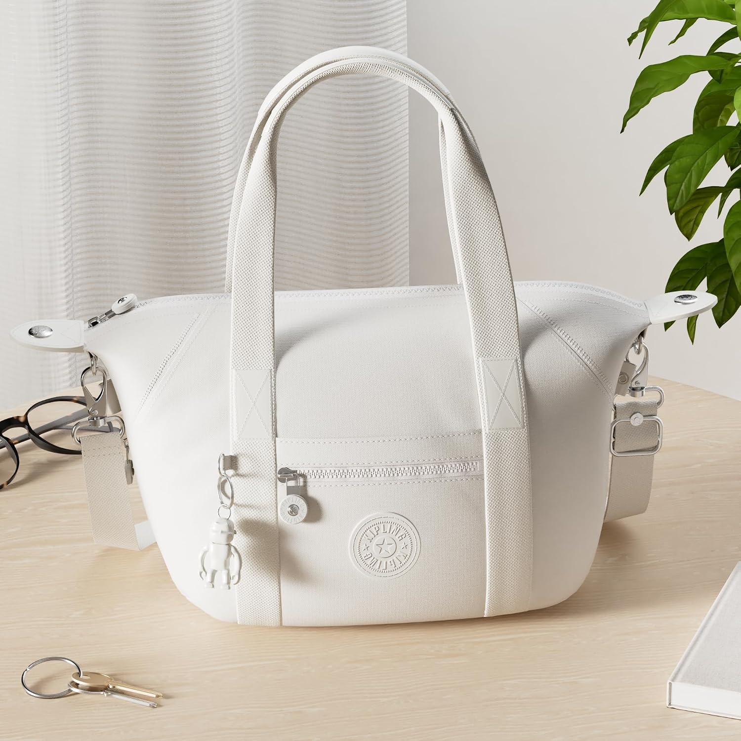 Kipling Women's Art Mini Tote Bag, Lightweight Small Weekender, Travel Handbag