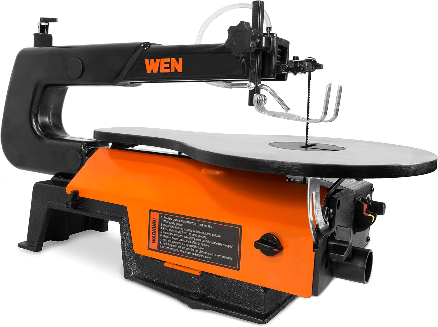 WEN 3922 16-inch Variable Speed Scroll Saw with Easy-Access Blade Changes