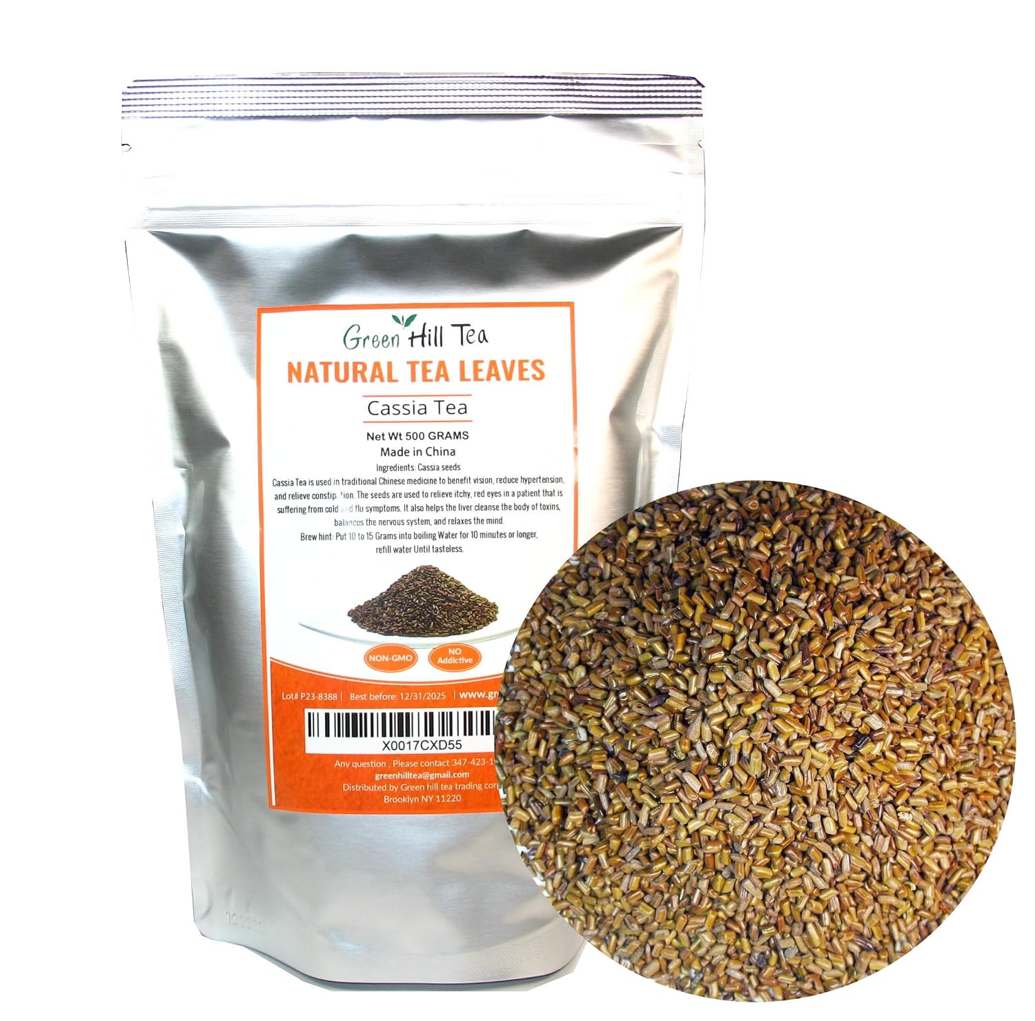 Green Hill Tea Osmanthus Flower Dried – Premium– Fragrant Osmanthus Dried Flowers -Loose Leaf Tea – 100% Pure, Natural, Non-GMO – Great for Brewing, Baking & Infusions 4 OZ