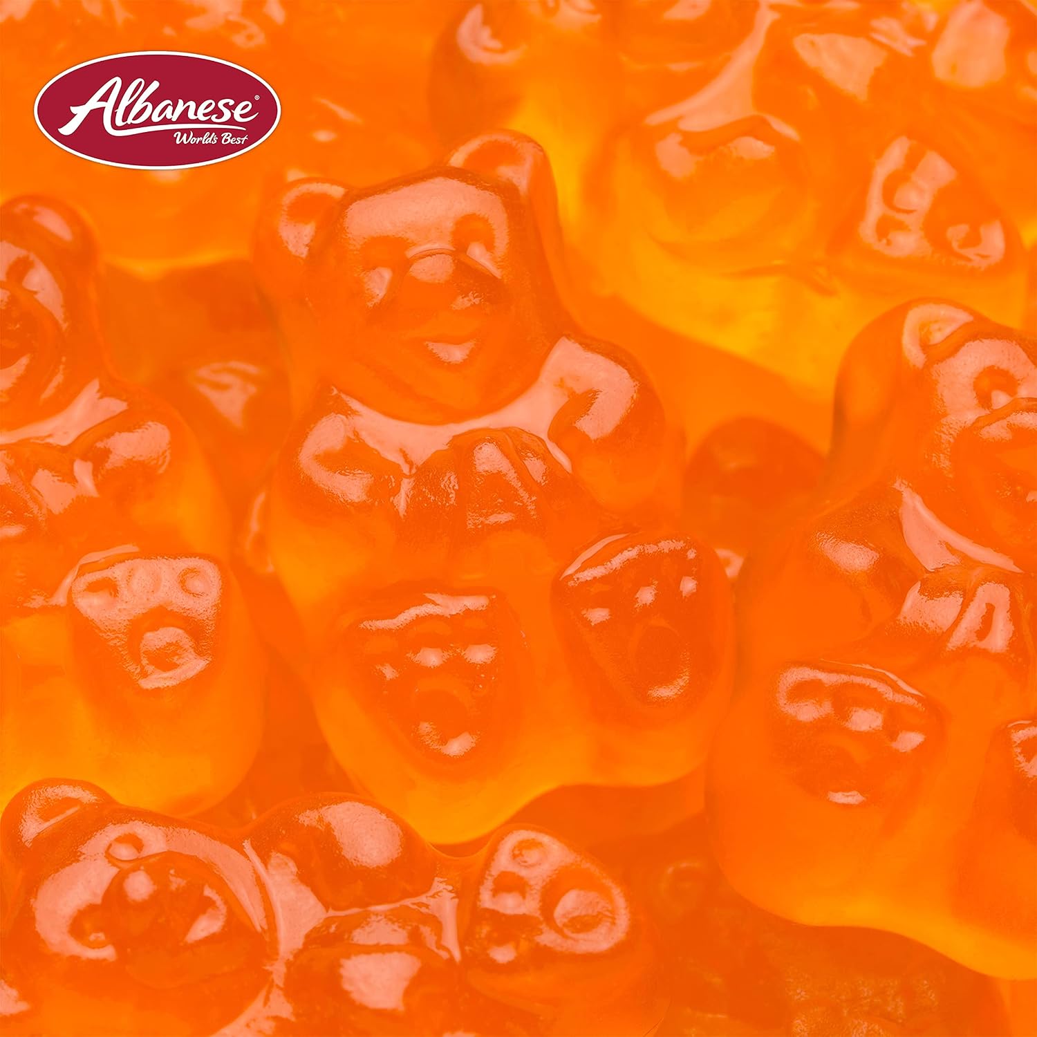 Albanese World's Best 12 Flavor Gummi Bears | 5lbs of Fruit Bulk Candy | Soft and Chewy Gummies, Gluten Free, Fat Free | Cherry, Blue Raspberry, Mango and More | Great Snack for Travel and Kids