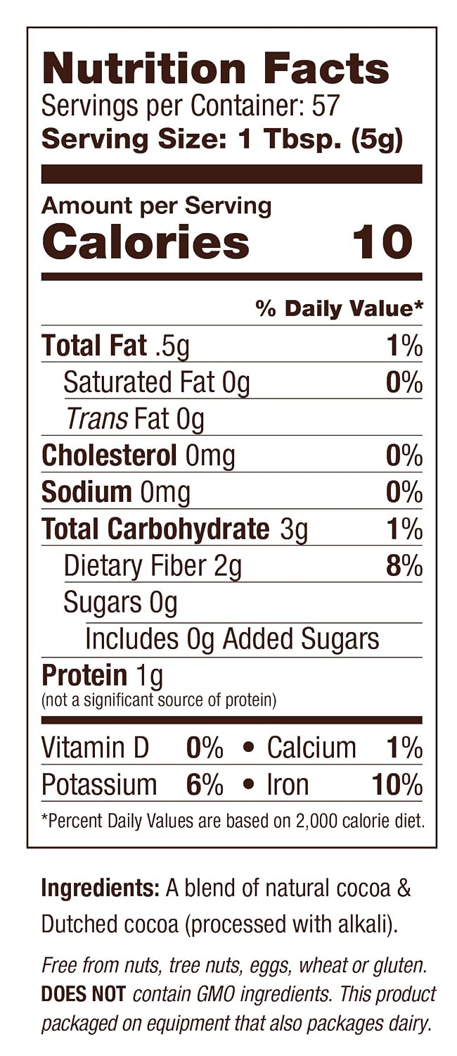 Saco Premium Baking Cocoa, 10-Ounce Canisters (Pack of 12)