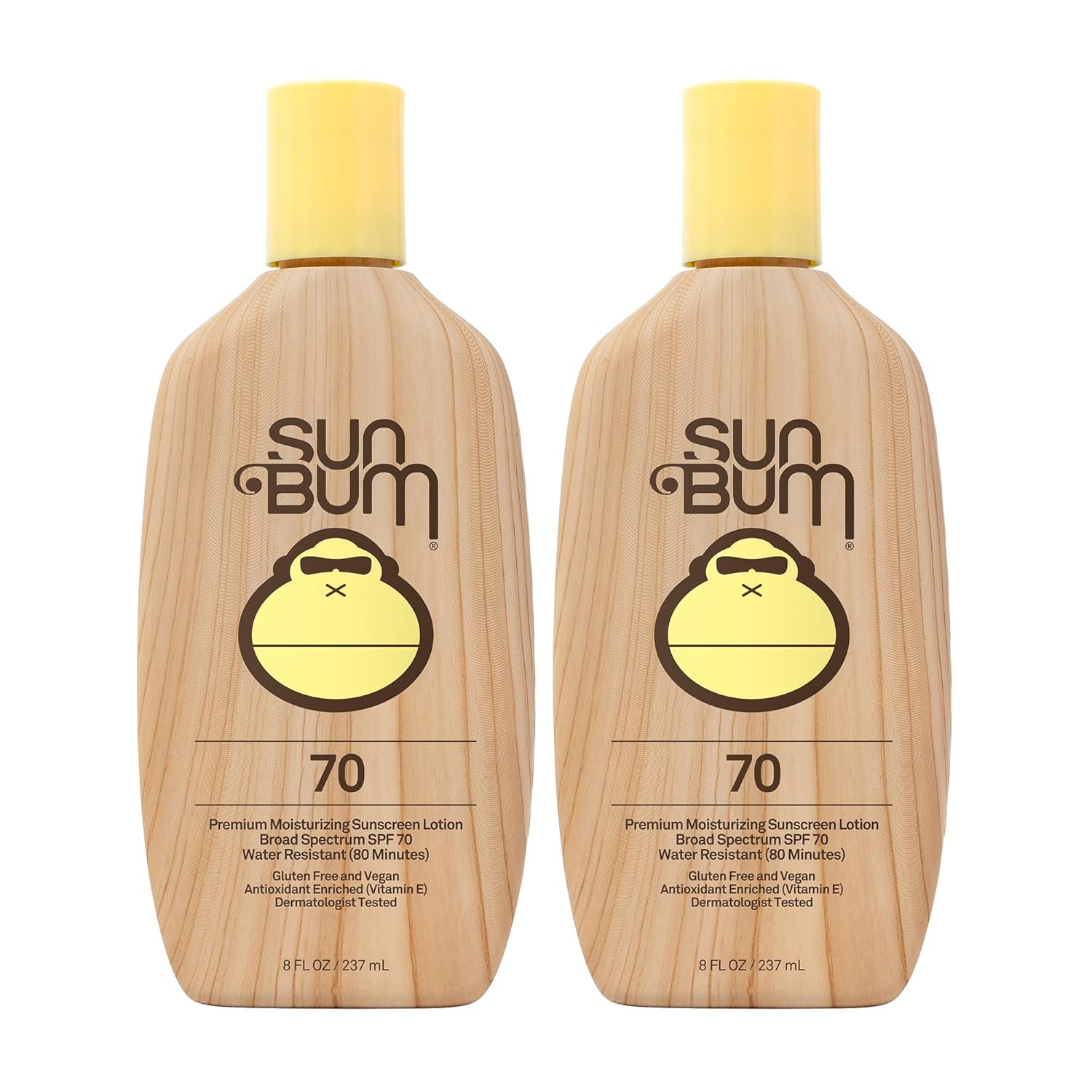 Sun Bum Original SPF 50 Sunscreen Body Lotion - 8 oz | Broad Spectrum Moisturizing Sunscreen with Vitamin E, Hawaii 104 Act Compliant (Made without Octinoxate & Oxybenzone)