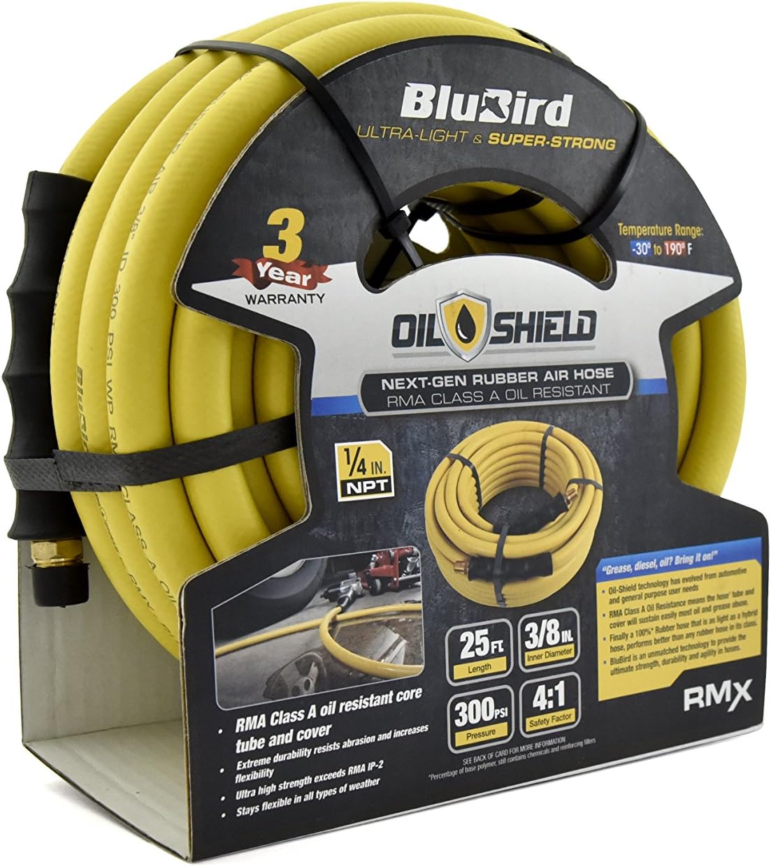 OilShield Next-Gen Air Hoses (3/8" x 50')