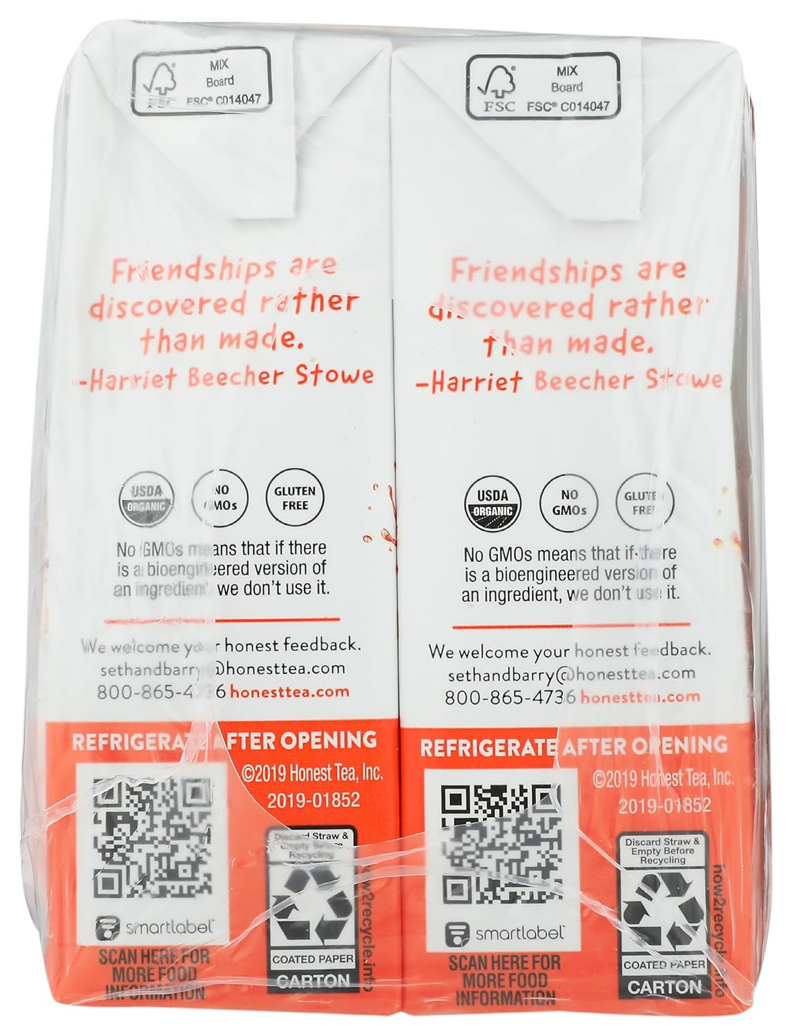 Honest Kids, Strawberry Peachy Keen, 48 Fl Oz
