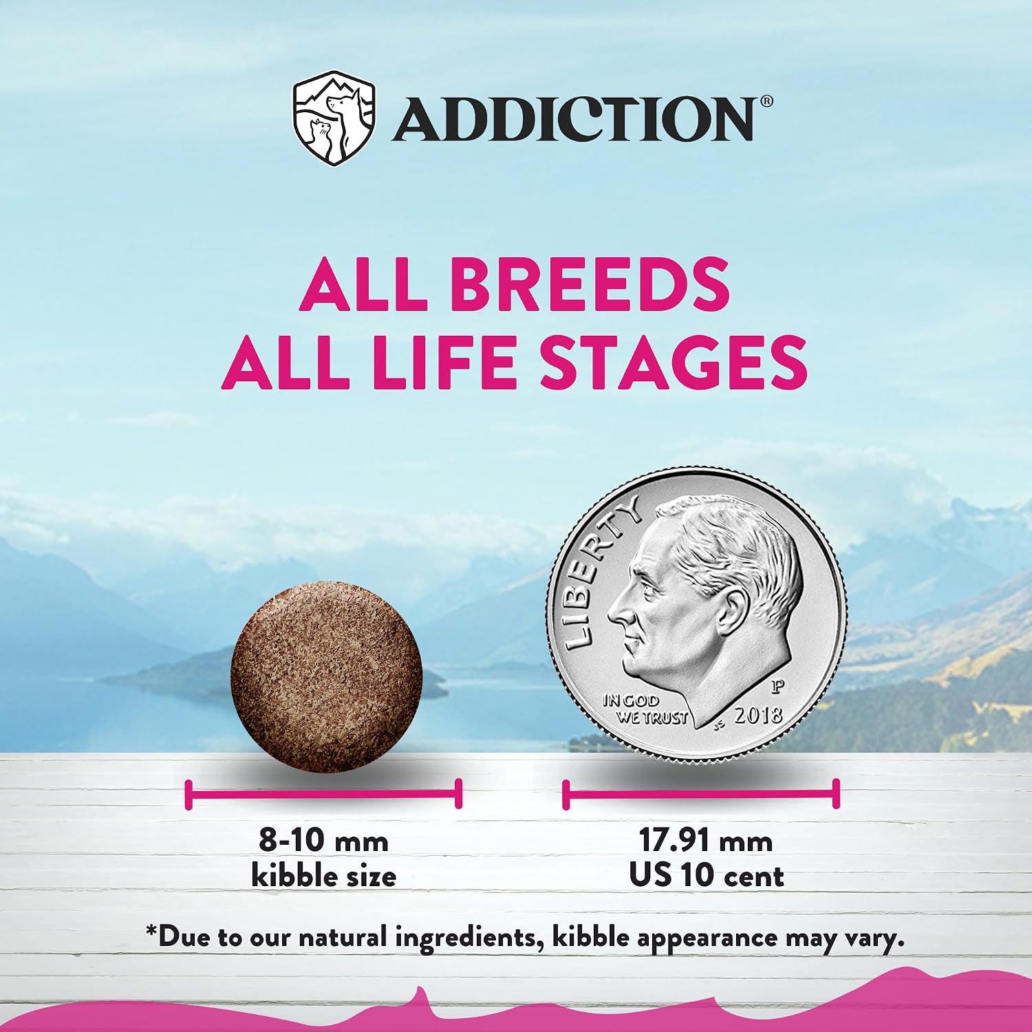 Addiction Viva La Venison Grain-Free Dry Cat Food - with Premium Venison to Support Muscle Development & Maintenance - High-Protein Recipe with Chicken & Low Carb - Made in New Zealand - 4lbs