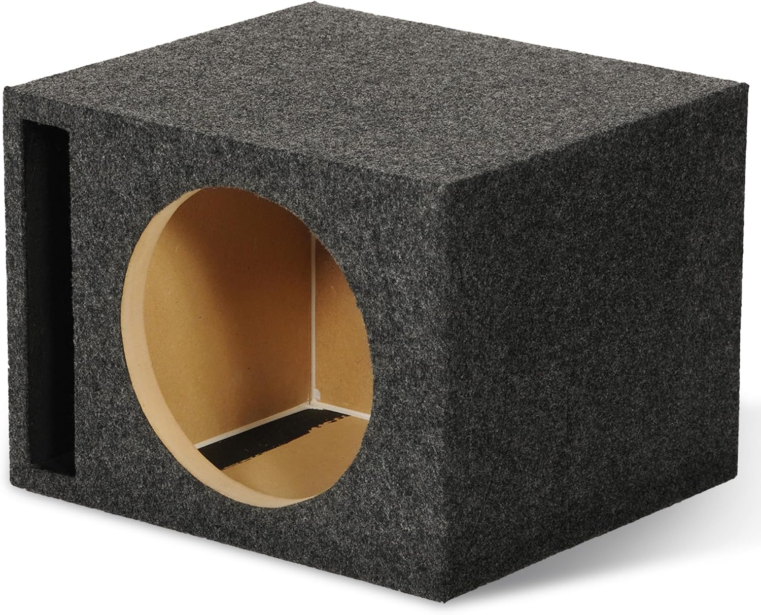 QPower QTW12 Single 12" Sealed Car Audio Subwoofer Sub Box Enclosures, Pair