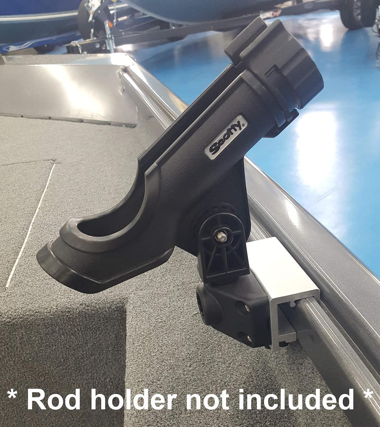 Alumacraft AlumaTrac Rod Holder Bracket Blackout