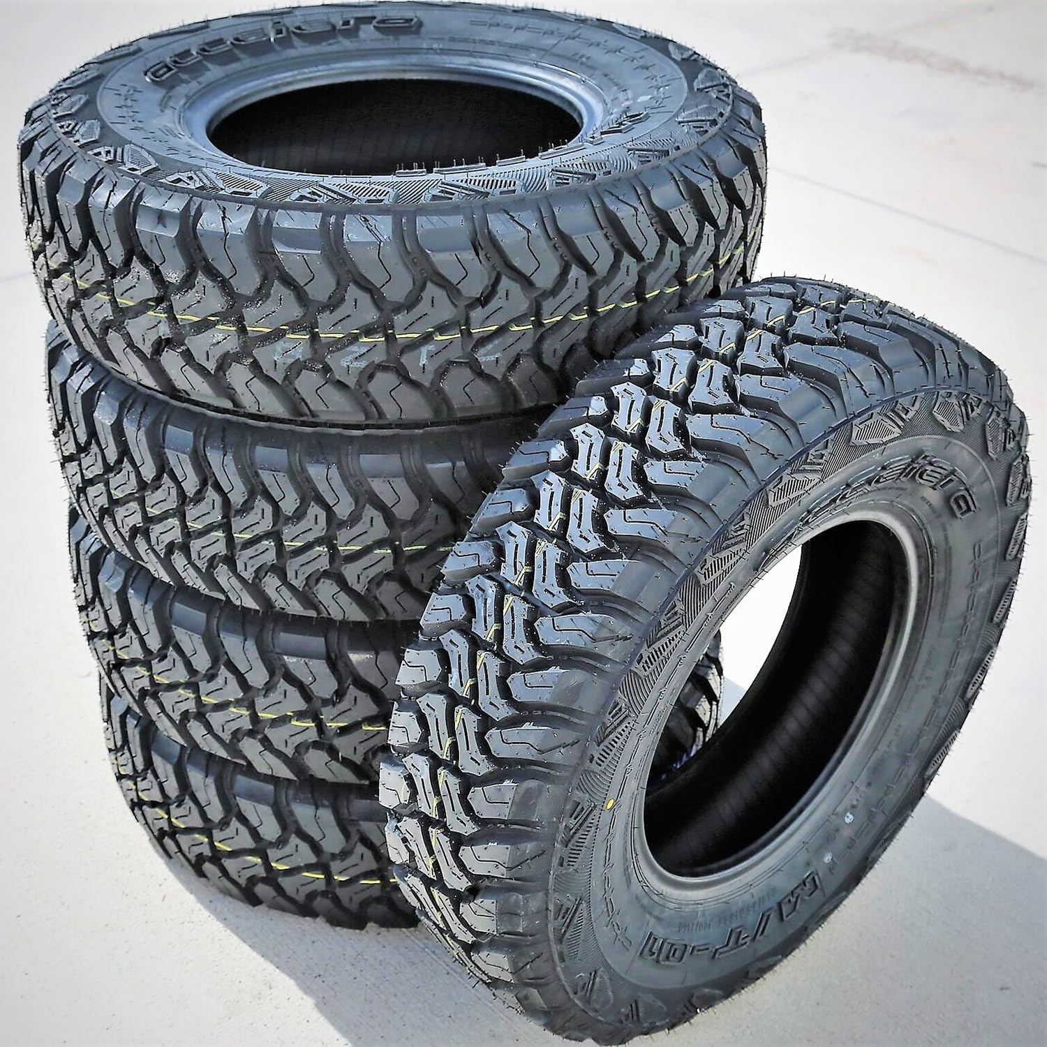 Accelera M/T-01 LT31X10.50R15 109Q Mud Terrain C (6 Ply) All Season Tire | Light Truck Mud Terrain All Season Traction 109Q Rated C (6 Ply) Radial Construction Black Sidewall Tire
