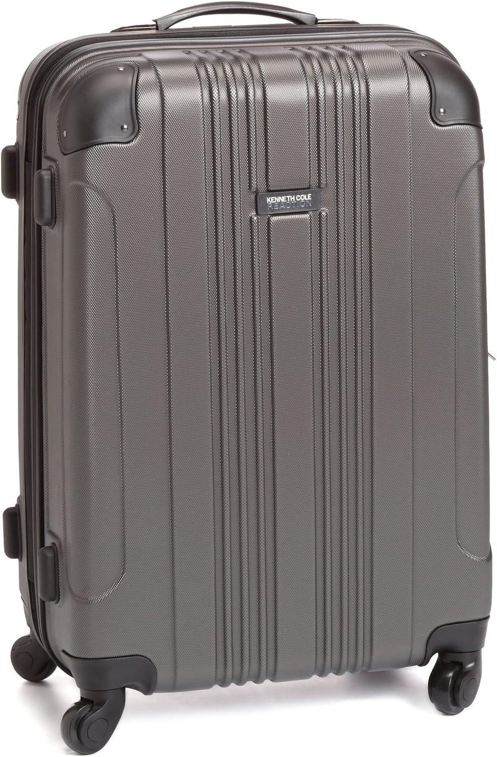 Kenneth Cole REACTION Out of Bounds Lightweight Hardshell 4-Wheel Spinner Luggage, Teal, 20-Inch Carry On