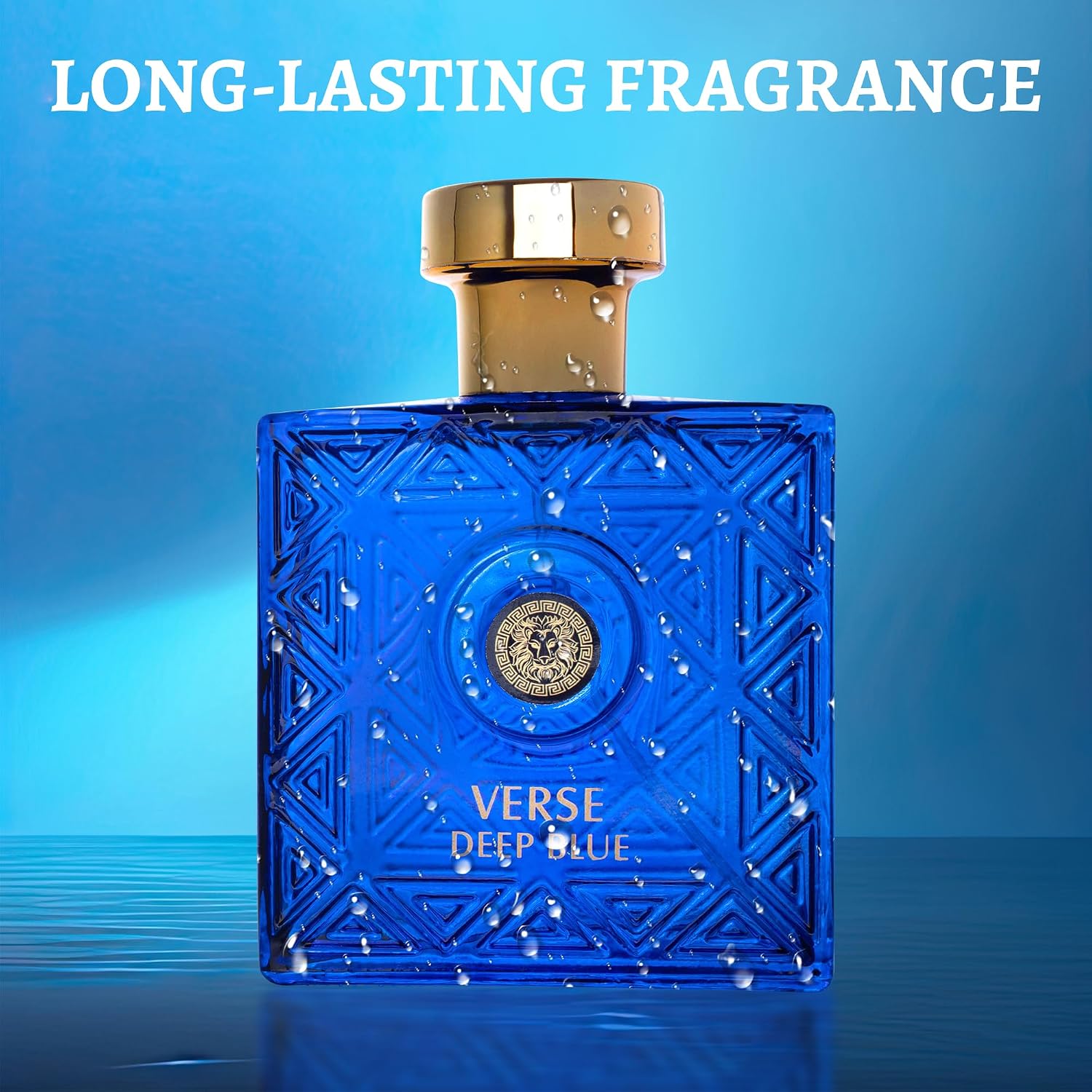 NovoGlow Verse Deep Blue, Eau de Parfum Spray Perfume, Fragrance For Men- Daywear