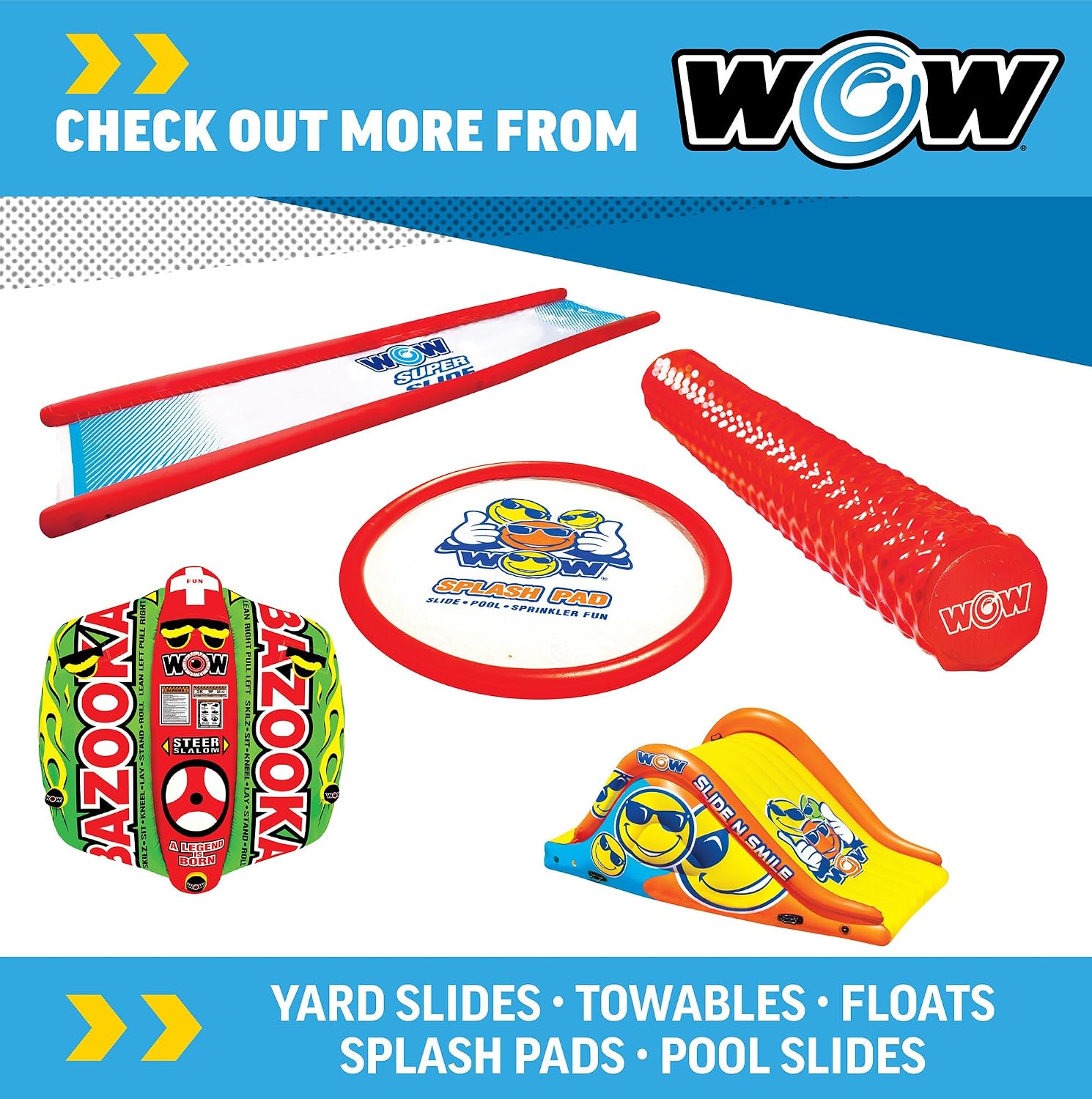 World of Watersports First Class Foam Pool Noodles for Swimming and Floating, Pool Floats, Lake Floats