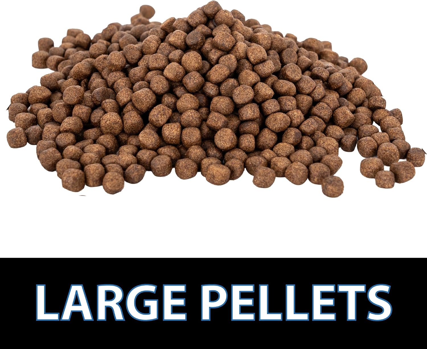 CrystalClear Platinum Fish Food Floating 5mm Pellets, 17.6 lbs | For Koi & Goldfish, premium nutrition to boost growth, color, and wellness in backyard ponds & water gardens