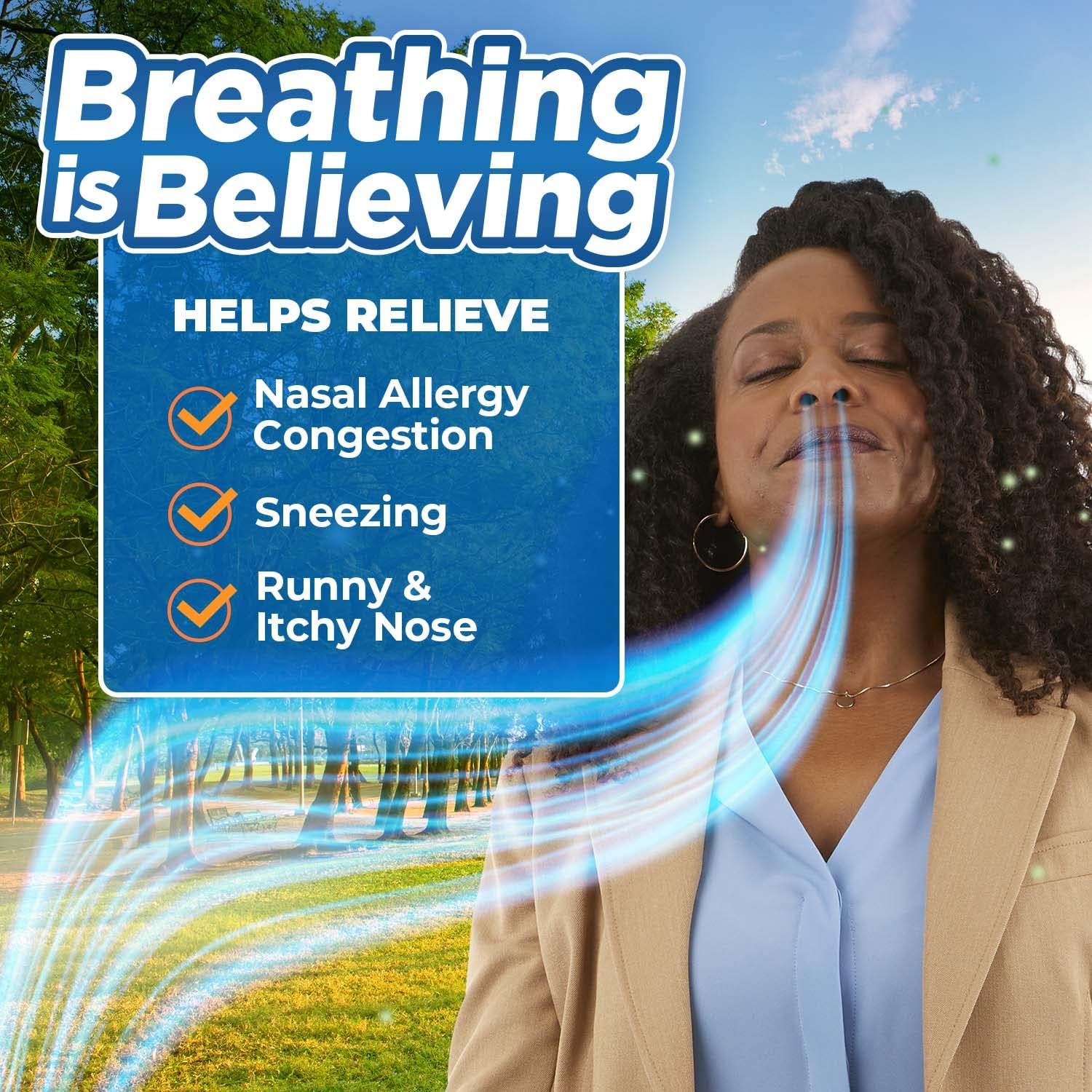 Nasacort 24HR Allergy Nasal Spray for Adults, Non-drowsy & Alcohol Free, 150 Spray Pack